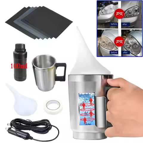 100ML Car Headlight Polishing Kit Headlight Restoration Liquid Polymer Headlamp Renovation Repair Cl