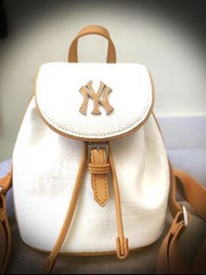 紐約洋基隊 MLB 白色帆布小背包