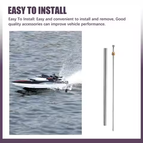 tackle FT012-12 Steel Tube Spare Parts Stainless Steel 3mm Ship Shaft for FT012 2.4G Brushless RC Bo