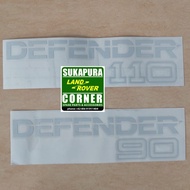 Land Rover Defender 90/110 Sticker