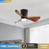 Ceiling Fans With Lights Bedroom 22 Inch Intelligent Ceiling Fans With LED Lights Restaurant Inverte