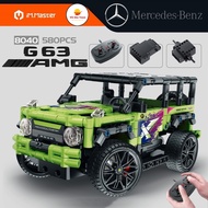 Mercedes G63 AMG, Range Rover Defender, Porsche Remote Control Car Model Puzzle Assembly Toy with 50