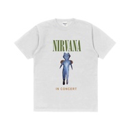 Rockermusic T-shirt Band Nirvana Crew Tshirt 1993 Tour