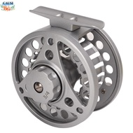CAUSI Fly Fishing Reel, 3/4WT Left Right Handed Full Metal Fly Reel, Durable Aluminum Alloy Silver L
