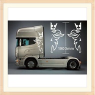 SCANIA TRUCK LOGO STICKER DECAL for Cab X2