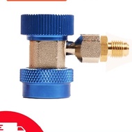 Detachable quick-connect LOW PRESSURE gas filling valve, gas filling valve r134 134 134a r134a speci