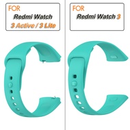 สายนาฬิกา For Xiaomi Redmi Watch 3 สาย สายนาฬิกาข้อมือสำหรับ For Redmi Watch 3 Active Redmi Watch 3 Lite สาย For Xiaomi Redmi Watch3 นาฬิกา สมาร์ทวอทช์ สาย Replacement
