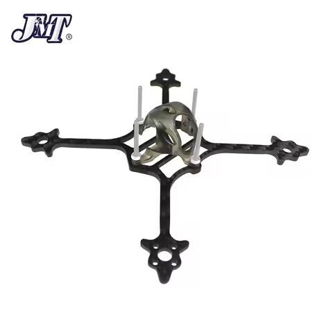 JMT 115mm Bottom Plate Carbon Fiber + Camera Protection Canopy Cover for Happymodel Crux3 Quadcopter