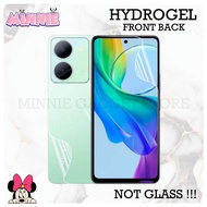 Hydrogel Front + Back Screen Protector Vivo Y39 5G 4G Y38 Y36 5G Y36i Y35 5G Y33t Y33 Y32 Y31 Y31s Y