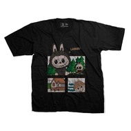 Premium Combed 24s Short Sleeve T-Shirt By Reputation - Labubu DuoDUo BaBa & Tycoco (The Monster)