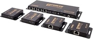 Seco-Larm MVE-AH1E4-42NQ 4K HDMI 1×4 Splitter/Extender Over Cat6; Up to 131 feet at 4K@30Hz / Up to 