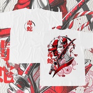 Purple Blind Geisha Design Cotton Mens and Womens Tshirt White Black Crewneck Casual Tops