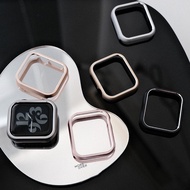 Aluminum Alloy Watch Case for Apple Watch Series 7 Metal Protective Shell Bumper Cover 41 45mm