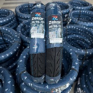 (ZEKAR) TAYAR MURAH 2026 ZEKAR TYRE 152 ( BUNGA DIAMOND ) TYRE TIRE TUBLESS 70/90-17 80/90-17 GRT EM