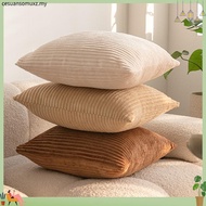 Solid Color Hug Pillow Case Car Sofa Cushion Cover Strip Flannel Pillow Bed Backrest Pillow Mat Cove