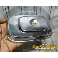 Honda C50 C70 C700 C90 wing filter cover chrome plate