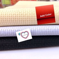 Cross Stitch Fabric Cloth 9ct 9count / Kain Cross Stitch / Kain Silang Pangkah/十字绣布