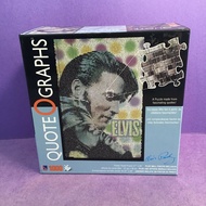 Quote O Graphs 1000 Piece Elvis Presley Puzzle Plus Wall Poster