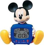 Seiko Clock FD485A Digital Talking Alarm Clock 9.0 x 9.1 x 5.1 inches (229 x 232 x 130 mm), Disney Mickey Mouse FD485A