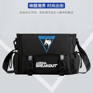 Arena Breakout Surrounding Crossbody Bag White Wolf Platoon Shoulder Black Gold International Studen