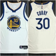 AU刺繡球員版定製(NBA 75周年紀念版) - 史提芬居里 Stephen Curry 金洲勇士 Golden State Warriors 球員版球衣 Authentic Jersey