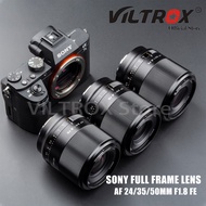 VILTROX 50mm 35mm 24mm F1.8 Lens E Mount Wide Angle Lens Full Frame Lens Auto Focus Lens for Sony E Mount Sony Lens A7III A6400 Mirrorless Camera Lens