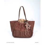 Brown MERGE A DAY BAG handbag shoulder bag