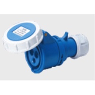 HESshop SFN-2132 STRAIGHT CONNECTOR 16A 2P+E (3P) AC240V BLUE IP67