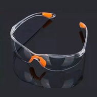 SAFETY GLASSES APD K3 LAB COPULA LOMAX CLEAR ORANGE WITHOUT STRAP - C30