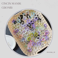 WHOLESALE BEAD RINGS, 50 pcs / WHOLESALE VIRAL RINGS / AVAILABLE FOR RESALE / BEAD RINGS