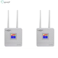 2X CPE903 LTE Home 3G 4G 2 External Antennas Wifi Modem CPE Wireless Router with RJ45 Port and SIM Card Slot US Plug