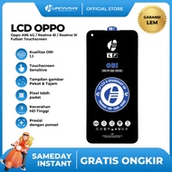 Oppo A96 4G LCD Realme 8i/ Realme 9i Fullset Touchscreen Life Future/