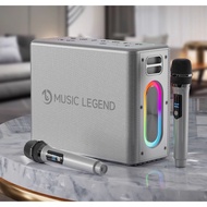 120W Portable Speaker With Microphone karaoke KTV Party Speaker Soundbar