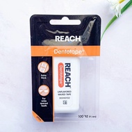 [REACH] Dentotape Unflavored Waxed Tape 91.4 m REACH Dental Floss Coating