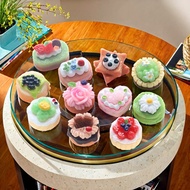 [5pcs/10pcs/15pcs/20pcs/30pcs/50pcs] 3D Cake Roll, Cake Model, Cute Cream Gel, Phone Case Pendant, H