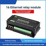 16CH Relay Module Modbus POE ETH Relay Support Modbus RTU// Protocol for Industrial Automation Best 