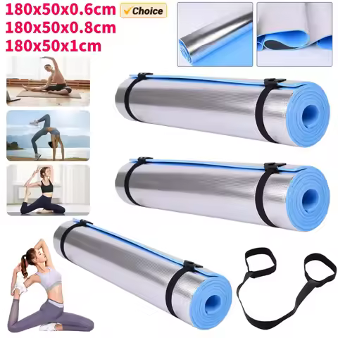 6/8/10MM Thick Yoga Mat Anti-skid Sports Fitness Mat EVA Comfort Foam Yoga Matt for Exercise Yoga an