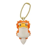 三上屋 行版 HACHU HACHU CHARM 爬蟲類 壁虎 著衣 吊飾 掛飾 匙扣 扭蛋 鬃獅蜥 服飾 豹紋守宮 フトアゴを着たレオパ（オレンジ）