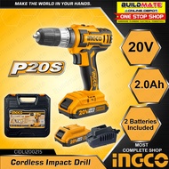 ♞BUILDMATE Ingco Cordless Impact Drill Set 20V CIDLI200215 | 2PCS Combo Kit Kitchen Mixer +FREE ICP