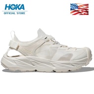 HOKA ONE ONE HOPARA 2 น้ำหนักเบาและระบายอากาศได้ดี รองเท้าลุย （สีขาว）ผู้หญิง รองเท้าแตะกีฬา