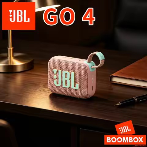 New User Friendly JBL GO4 Music Brick4 Tone Adjust Speaker Freely Change Sound Volume Size Daily Use