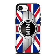Union Jack Blue Mini Coper Logo Phone Case Protective Cover Iphone 16 17 Pro Max Plus