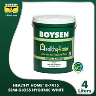 BOYSEN Healthy Home Semi-Gloss Hygienic White B7415-4L