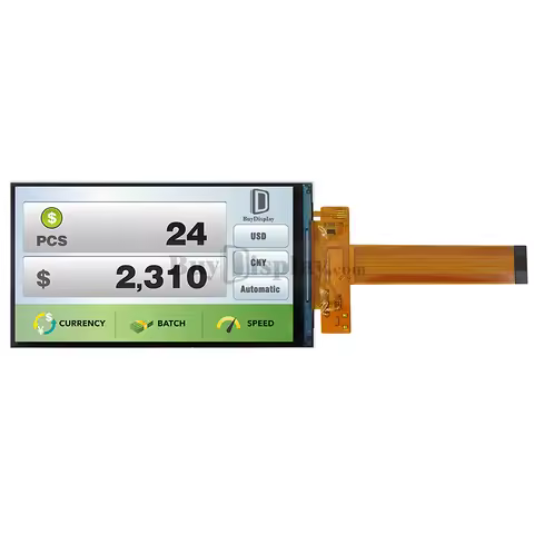 5 inch 720x1280 IPS TFT LCD Display MIPI Interface ILI9881 Controller