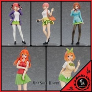POP UP PARADE 五等分的新娘 1套5款 中野 一花 二乃 三玖 四葉 五月 Nakano 1.5 Figure