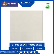 KERAMIK LANTAI Cream Basic SH603 Granit 60 x 60 Happy House