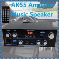 (CSID) AK55 110-240V Car Amplifier 900W Max Power 2.0 Channel Rated 70W+70W Bluetooth Audio Hifi AMP