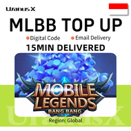 ML Diamond Indonesia Mobile Legends Top-Up MLBB Legends—Diamond 💎5~💎4003+827 Diamonds ID⚡UranusX.MY 