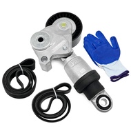 Serpentine Belt Drive Component Kit Fit for Mazda 3 6 CX-3 CX-5 MX-5 CX-9 2.0L 2.3L 2.5L, Timing Bel
