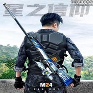 【好康】98k拋殼軟彈槍m24星之信仰awm狙擊槍軟彈兒童仿真真搶雞裝備